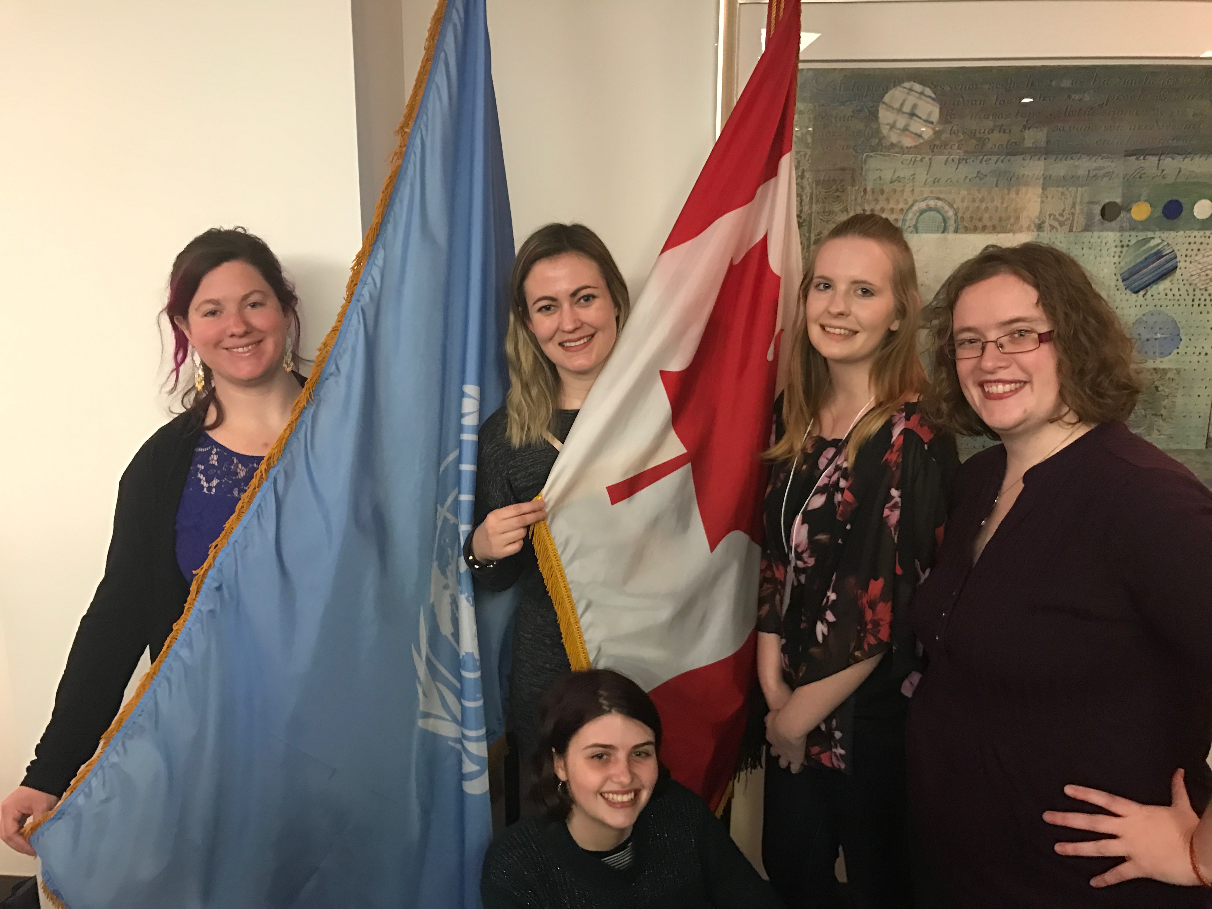 UN 5 Anglican Youth from Canada