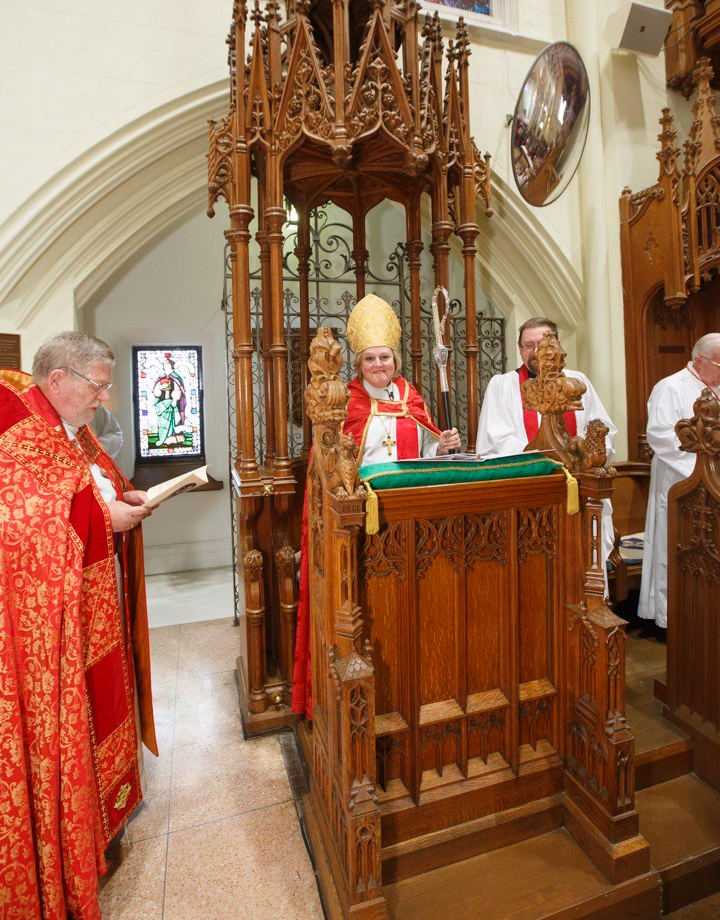 Seating of The Right Reverend Susan Bell 12th Bishop of  Niagara