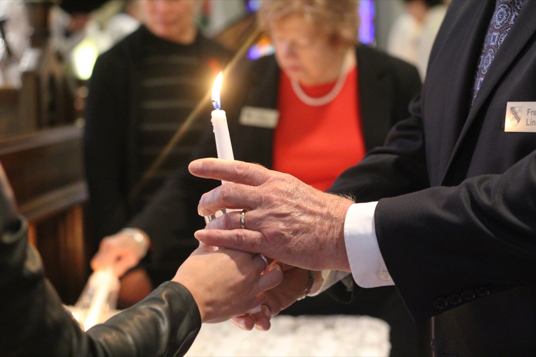 Jan 2019 NA Ancaster All Souls Sunday - Candle Lighting