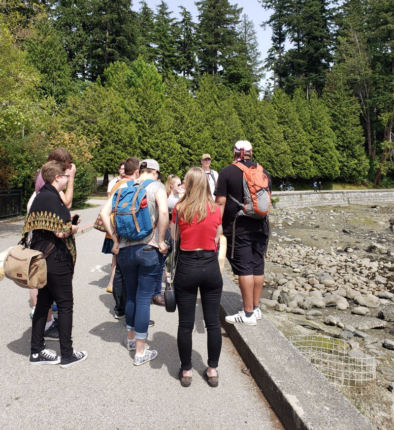 GS 1 youth in Stanley Park 20190709_145952